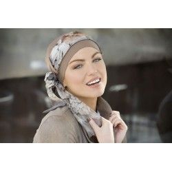 YANNA LIGHT BROWN FLORAL