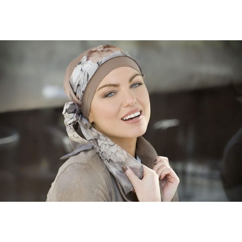 YANNA LIGHT BROWN FLORAL